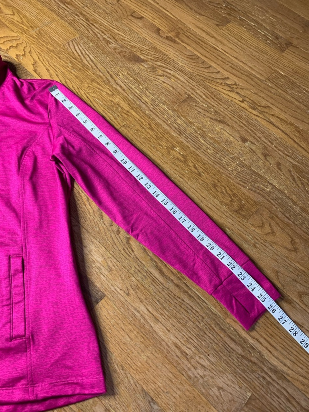 Mondetta Performance Full-Zip Jacket - Magenta Heather Large - Picture 8 of 8